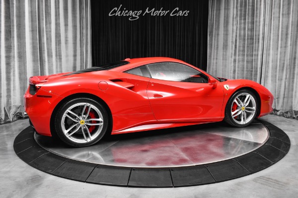Used 2018 Ferrari 488 GTB Coupe Axle Lifter Carbon Fiber Driver Zone + LEDS AFS Full Electric Seats for sale Sold at Chicago Motor Cars in West Chicago IL 60185 5