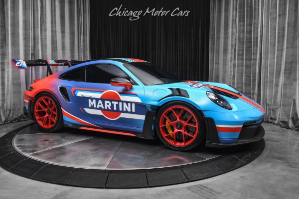 Used 2025 Porsche 911 GT3 RS Weissach Pkg Front Axle Lift PCCBs Full PPF 5 Layer Xpel LOADED Serviced! for sale Sold at Chicago Motor Cars in West Chicago IL 60185 6