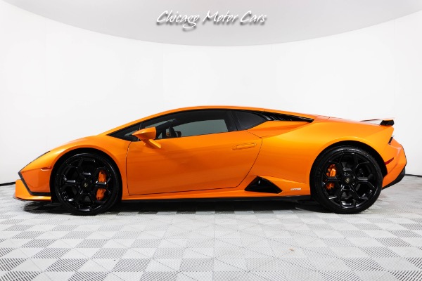 Used 2023 Lamborghini Huracan Tecnica Coupe Arancio California Full PPF Carbon Ceramics Front Lift Sport Buckets for sale Sold at Chicago Motor Cars in West Chicago IL 60185 2