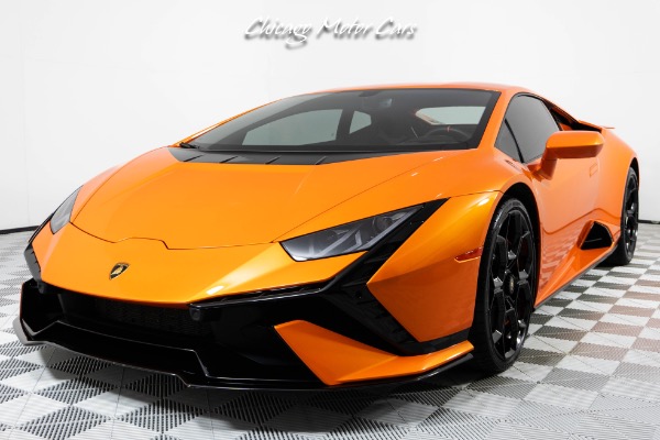 Used 2023 Lamborghini Huracan Tecnica Coupe Arancio California Full PPF Carbon Ceramics Front Lift Sport Buckets for sale Sold at Chicago Motor Cars in West Chicago IL 60185 5
