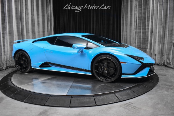 Used 2024 Lamborghini Huracan Tecnica Coupe Rare Blu Cepheus Loaded $345k+ MSRP Full PPF Only 600 Miles for sale Sold at Chicago Motor Cars in West Chicago IL 60185 6
