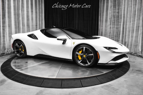Used 2023 Ferrari SF90 Stradale Coupe Only 98 Miles Full PPF Serviced LOADED Carbon Fiber WARRANTY for sale Sold at Chicago Motor Cars in West Chicago IL 60185 6