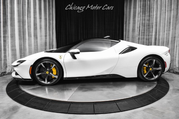 Used 2023 Ferrari SF90 Stradale Coupe Only 98 Miles Full PPF Serviced LOADED Carbon Fiber WARRANTY for sale Sold at Chicago Motor Cars in West Chicago IL 60185 1