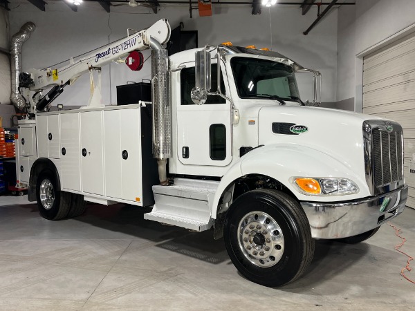 Used 2019 Peterbilt 337 Service Truck With Crane for sale Sold at Chicago Motor Cars in West Chicago IL 60185 4