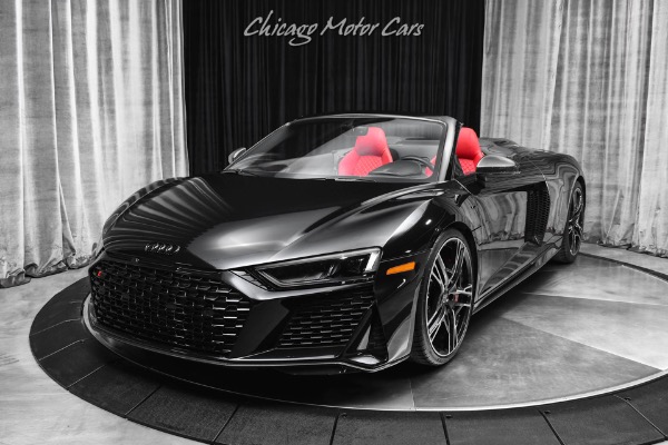 Used 2023 Audi R8 5.2L Quattro V10 Performance Spyder Carbon Exterior Pkg B&O Audio for sale Sold at Chicago Motor Cars in West Chicago IL 60185 2
