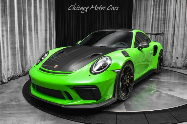 Used 2019 Porsche 911 GT3 RS Weissach Package PCCBs LOADED $245k+ MSRP Front Lift Bose Full PPF for sale Sold at Chicago Motor Cars in West Chicago IL 60185 2