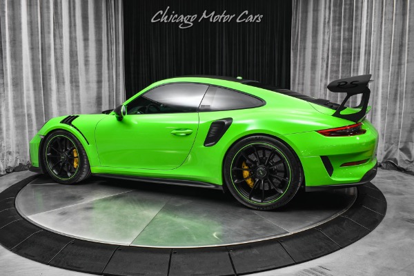 Used 2019 Porsche 911 GT3 RS Weissach Package PCCBs LOADED $245k+ MSRP Front Lift Bose Full PPF for sale Sold at Chicago Motor Cars in West Chicago IL 60185 3