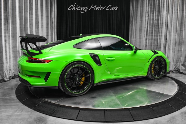 Used 2019 Porsche 911 GT3 RS Weissach Package PCCBs LOADED $245k+ MSRP Front Lift Bose Full PPF for sale Sold at Chicago Motor Cars in West Chicago IL 60185 5