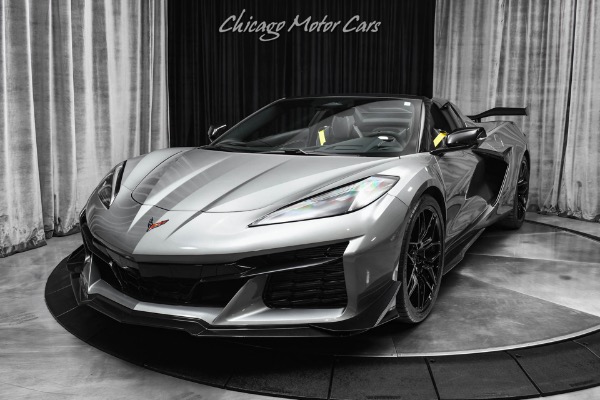 Used 2024 Chevrolet Corvette Z06 Convertible Carbon Aero! Competition Seats! Carbon Flash Painted Roof! for sale Sold at Chicago Motor Cars in West Chicago IL 60185 2