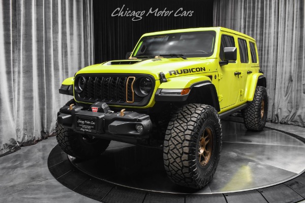 Used 2024 Jeep Wrangler Rubicon 392 Original MSRP $96,700+ Upgrades Only 8k Miles HARD LOADED High Velocity for sale Sold at Chicago Motor Cars in West Chicago IL 60185 2