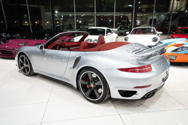 Used 2014 Porsche 911 Turbo Convertible Only 31k Miles Front PPF Sport Chrono Pkg Light Design Pkg for sale Sold at Chicago Motor Cars in West Chicago IL 60185 2