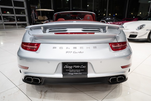 Used 2014 Porsche 911 Turbo Convertible Only 31k Miles Front PPF Sport Chrono Pkg Light Design Pkg for sale Sold at Chicago Motor Cars in West Chicago IL 60185 3