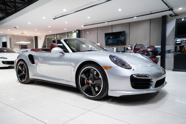 Used 2014 Porsche 911 Turbo Convertible Only 31k Miles Front PPF Sport Chrono Pkg Light Design Pkg for sale Sold at Chicago Motor Cars in West Chicago IL 60185 5