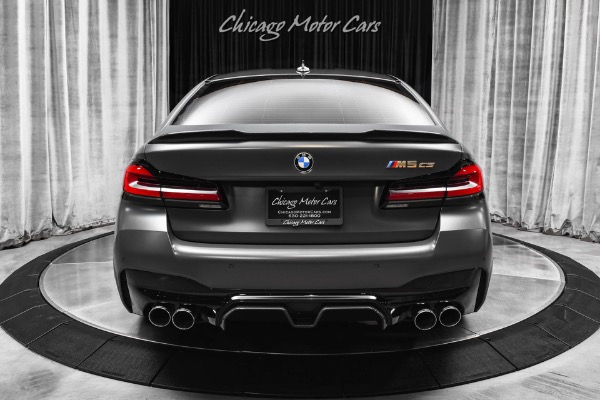 Used 2022 BMW M5 CS Frozen Brands Hatch Grey Metallic Tons of Carbon Fiber Harmon Kardon for sale Sold at Chicago Motor Cars in West Chicago IL 60185 4