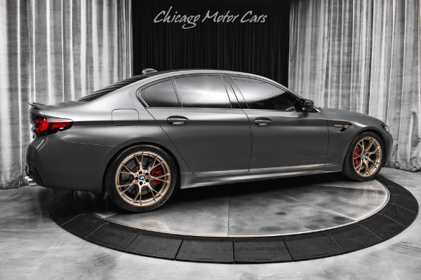 Used 2022 BMW M5 CS Frozen Brands Hatch Grey Metallic Tons of Carbon Fiber Harmon Kardon for sale Sold at Chicago Motor Cars in West Chicago IL 60185 5