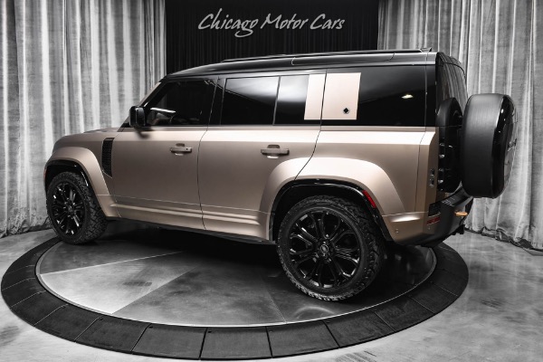 Used 2025 Land Rover Defender OCTA 110 P635 Meridian Surround Sound Panoroof Tow Pkg Matte PPF! for sale Sold at Chicago Motor Cars in West Chicago IL 60185 3