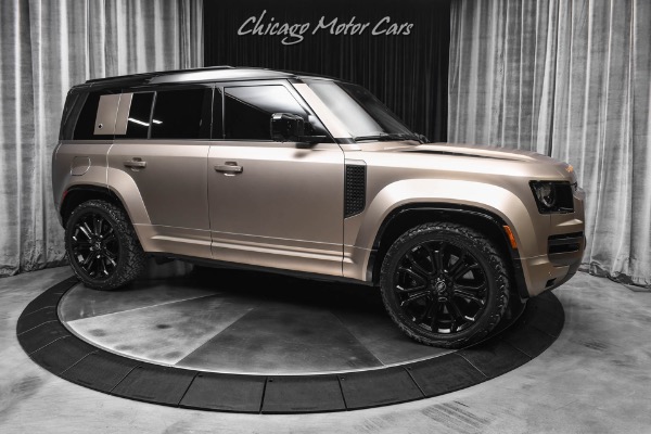 Used 2025 Land Rover Defender OCTA 110 P635 Meridian Surround Sound Panoroof Tow Pkg Matte PPF! for sale Sold at Chicago Motor Cars in West Chicago IL 60185 6