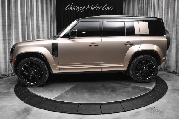 Used 2025 Land Rover Defender OCTA 110 P635 Meridian Surround Sound Panoroof Tow Pkg Matte PPF! for sale Sold at Chicago Motor Cars in West Chicago IL 60185 1