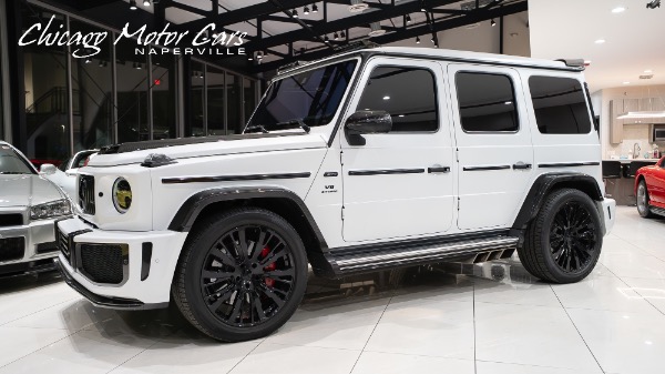 Used 2021 Mercedes-Benz G63 AMG G Manufaktur Exclusive Edition! FULL Urban Carbon Body Kit! LOADED! for sale Sold at Chicago Motor Cars in West Chicago IL 60185 1