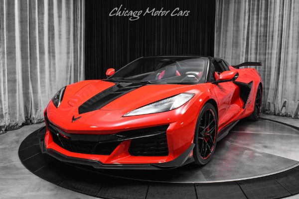 Used 2024 Chevrolet Corvette Z06 3LZ Convert $165K+ MSRP Visible Carbon Fiber Aero! Performance Pkg Mag Whls for sale Sold at Chicago Motor Cars in West Chicago IL 60185 2