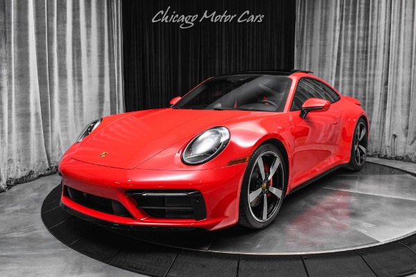 Used 2024 Porsche 911 Carrera 4S Coupe Only 7k Miles Sport Design Sport & Premium Pkgs Adaptive 18 Way Seats for sale Sold at Chicago Motor Cars in West Chicago IL 60185 2