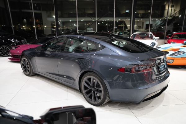 Used 2021 Tesla Model S Plaid 1020hp All Wheel Drive Low Miles Full Self Driving for sale Sold at Chicago Motor Cars in West Chicago IL 60185 2