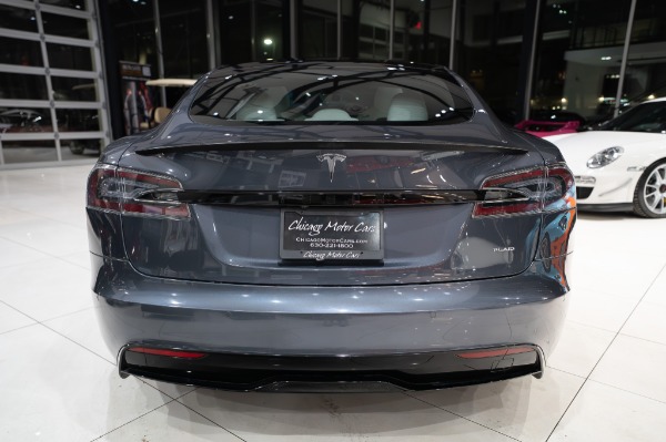 Used 2021 Tesla Model S Plaid 1020hp All Wheel Drive Low Miles Full Self Driving for sale Sold at Chicago Motor Cars in West Chicago IL 60185 3