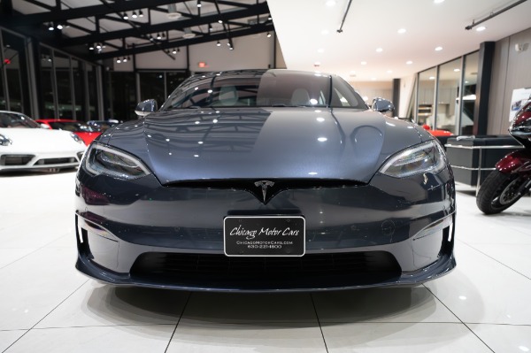 Used 2021 Tesla Model S Plaid 1020hp All Wheel Drive Low Miles Full Self Driving for sale Sold at Chicago Motor Cars in West Chicago IL 60185 6