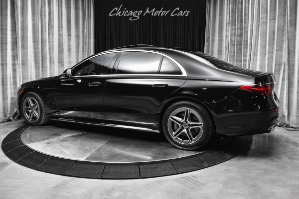 Used 2023 Mercedes-Benz S500 4 Matic Sedan AMG Sport Wheels Rear Seat Entertainment MSRP $133,385+ for sale Sold at Chicago Motor Cars in West Chicago IL 60185 3