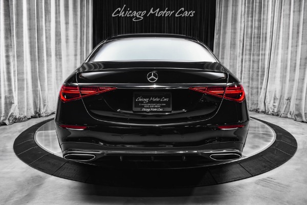 Used 2023 Mercedes-Benz S500 4 Matic Sedan AMG Sport Wheels Rear Seat Entertainment MSRP $133,385+ for sale Sold at Chicago Motor Cars in West Chicago IL 60185 4