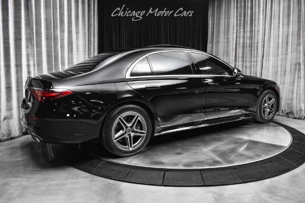 Used 2023 Mercedes-Benz S500 4 Matic Sedan AMG Sport Wheels Rear Seat Entertainment MSRP $133,385+ for sale Sold at Chicago Motor Cars in West Chicago IL 60185 5