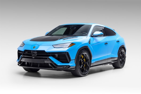 Used 2024 Lamborghini Urus Performante Only 4k Miles! Carbon Fiber Everywhere Blu Cepheus LOADED Warranty! for sale Sold at Chicago Motor Cars in West Chicago IL 60185 2