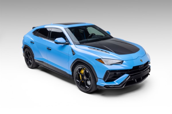 Used 2024 Lamborghini Urus Performante Only 4k Miles! Carbon Fiber Everywhere Blu Cepheus LOADED Warranty! for sale Sold at Chicago Motor Cars in West Chicago IL 60185 6
