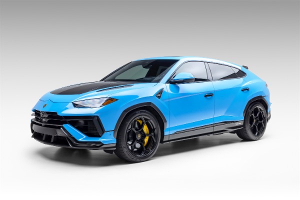 Used 2024 Lamborghini Urus Performante Only 4k Miles! Carbon Fiber Everywhere Blu Cepheus LOADED Warranty! for sale Sold at Chicago Motor Cars in West Chicago IL 60185 1