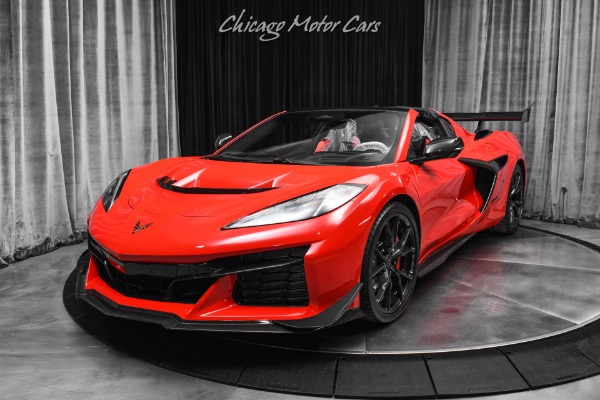 Used 2026 Chevrolet Corvette ZR1 Coupe 3LZ MSRP $242,817+ Carbon Fiber Aero Package 981 Miles LOADED for sale Sold at Chicago Motor Cars in West Chicago IL 60185 2