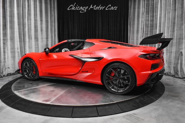 Used 2026 Chevrolet Corvette ZR1 Coupe 3LZ MSRP $242,817+ Carbon Fiber Aero Package 981 Miles LOADED for sale Sold at Chicago Motor Cars in West Chicago IL 60185 3