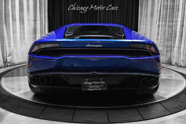 Used 2017 Lamborghini Huracan LP610-4 Coupe Front Axle Lifter Sensonum Sound Yellow Calipers Sport Exhaus for sale Sold at Chicago Motor Cars in West Chicago IL 60185 4