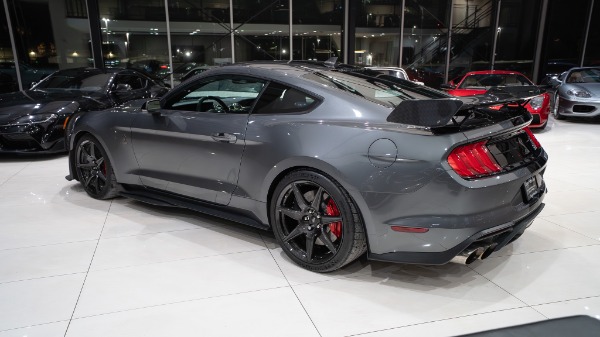 Used 2021 Ford Mustang Shelby GT500 only 600 Miles Golden Ticket CF Track Pkg Painted Stripes for sale Sold at Chicago Motor Cars in West Chicago IL 60185 3