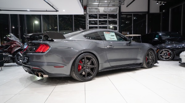 Used 2021 Ford Mustang Shelby GT500 only 600 Miles Golden Ticket CF Track Pkg Painted Stripes for sale Sold at Chicago Motor Cars in West Chicago IL 60185 6