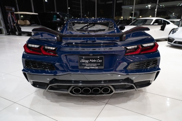 Used 2025 Chevrolet Corvette Z06 1LT Coupe Carbon Fiber Aero Ultimate Pkg ONLY 1k Miles HUGE MSRP for sale Sold at Chicago Motor Cars in West Chicago IL 60185 4