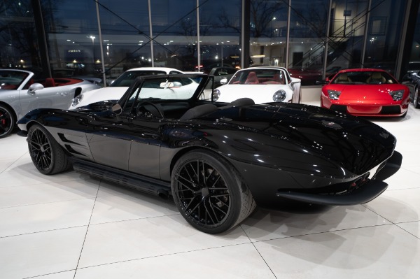 Used 1964 Chevrolet Corvette Covertible Roadster Shop Chassis LS3 525ci Procharged Tremec 6 Speed for sale Sold at Chicago Motor Cars in West Chicago IL 60185 2