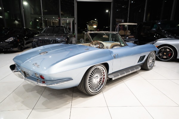 Used 1965 Chevrolet Corvette Convertible LS3 540HP 6.2 Restomod OVER $500k+ Build Best of the Best for sale $339,800 at Chicago Motor Cars in West Chicago IL 60185 4