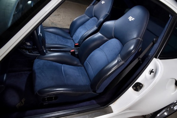 Used 1996 Porsche 911 RUF Turbo R 490 HP 3.6 Liter White / Blue for sale Sold at Chicago Motor Cars in West Chicago IL 60185 5