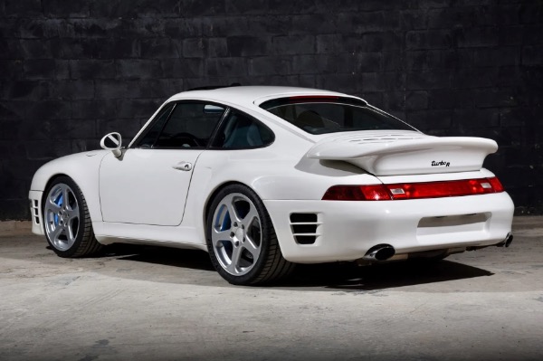 Used 1996 Porsche 911 RUF Turbo R 490 HP 3.6 Liter White / Blue for sale Sold at Chicago Motor Cars in West Chicago IL 60185 6