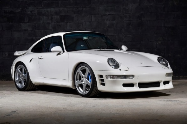 Used 1996 Porsche 911 RUF Turbo R 490 HP 3.6 Liter White / Blue for sale Sold at Chicago Motor Cars in West Chicago IL 60185 1