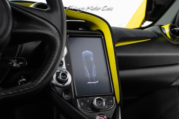 Used 2019 McLaren 720S Performance Volcano Yellow Front PPF Carbon Fiber Carbon Ceramics Lightweight Wheels for sale Sold at Chicago Motor Cars in West Chicago IL 60185 2