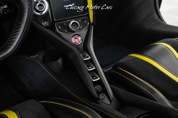 Used 2019 McLaren 720S Performance Volcano Yellow Front PPF Carbon Fiber Carbon Ceramics Lightweight Wheels for sale Sold at Chicago Motor Cars in West Chicago IL 60185 4