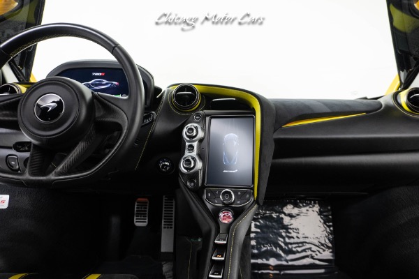 Used 2019 McLaren 720S Performance Volcano Yellow Front PPF Carbon Fiber Carbon Ceramics Lightweight Wheels for sale Sold at Chicago Motor Cars in West Chicago IL 60185 6