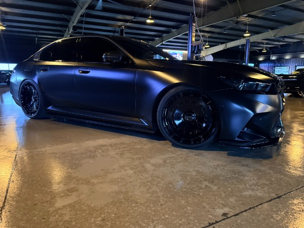 Used 2025 BMW M5 Custom Sedan Carbon, Executive & Driving Assist Pro Pkgs Carbon Fiber Trim for sale $169,500 at Chicago Motor Cars in West Chicago IL 60185 2