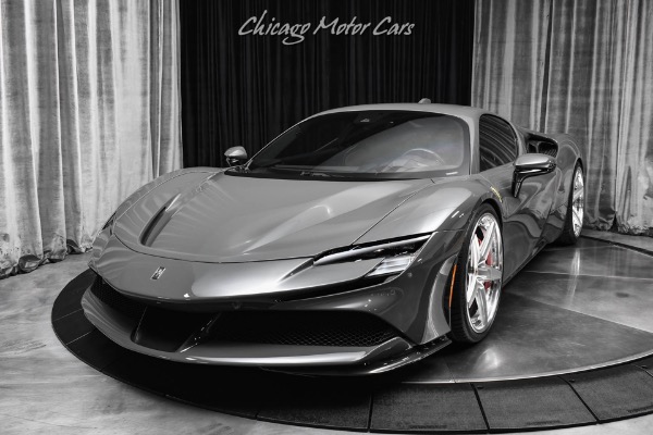 Used 2021 Ferrari SF90 Stradale 1683 Miles MSRP $668,685+ Upgrades ANRKYs Novitec Carbon Fiber +Warranty for sale Sold at Chicago Motor Cars in West Chicago IL 60185 2